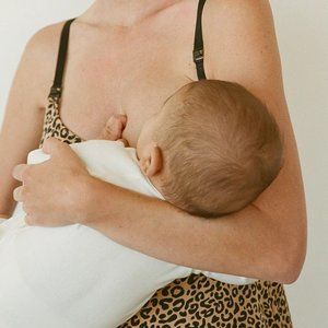 Storq Sleep Etc. Nursing Dress in Leopard Print-Never Worn